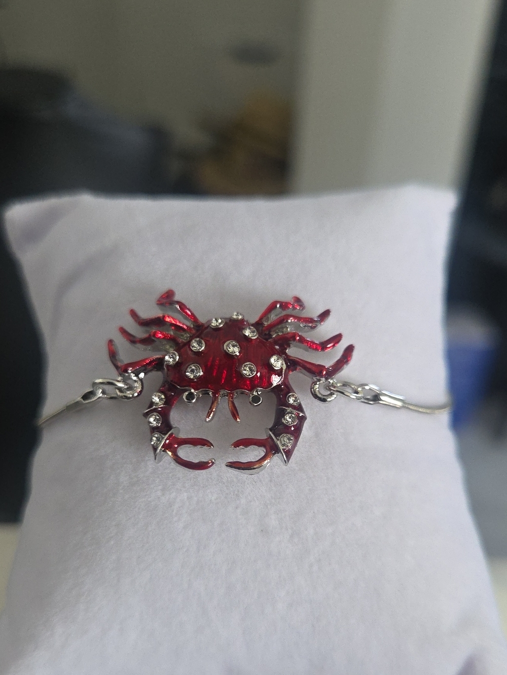 Paparazzi Crab Walk Red Bracelet NWT